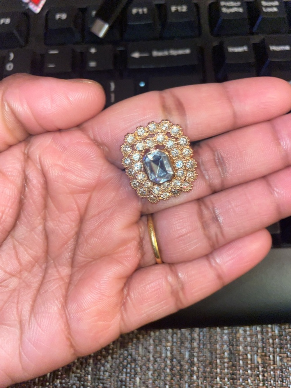 Victorian Beauty Statement Ring -6